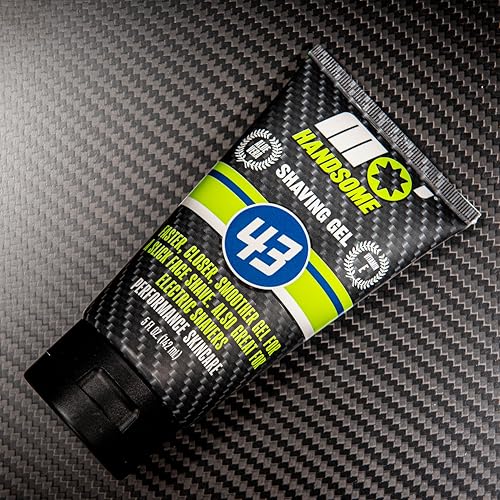 Men's Shave Gel for Electric & Blade Razors - Hydrating & Soothing, Aloe Vera & Vitamin E, 8oz
