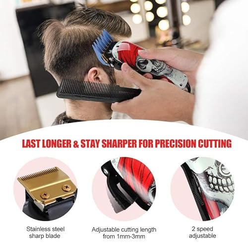 Ruzros-4YT-X12 2000mAh RechargeableHair Clipper Comfort