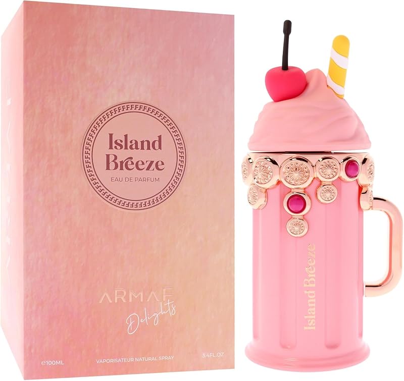 Island Breeze Eau de Parfum for Women – Long-Lasting Fruity Floral Musk 3.4 oz