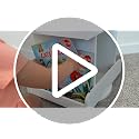 Kids Rotating Bookshelf Tower - Spinny Bookcase for Toddlers & Storage