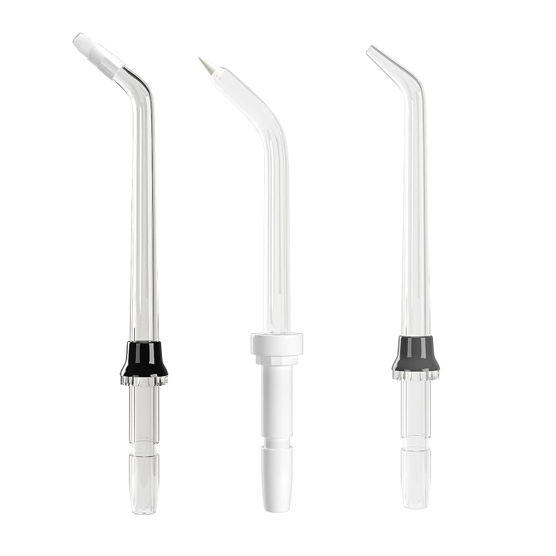 BURST Replacement Tips for Electric Water Flosser Combo 3 Pack - Variation: Combo