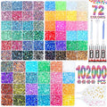 102,000 Pcs Rhinestone Bedazzling Kit with Glue - DIY Craft Jewelry & Decor
