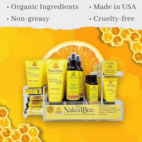 The Naked Bee Cheeks to Cheeks Face and Body Lotion Orange Popsicle