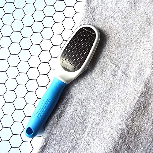 Blue Microplane Foot File - Foot Care Tool for Callus Removal