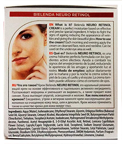 Retinol Vitamin C E Face Moisturizer - Hydrating Day & Night Cream 1.7 fl oz