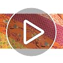 King Reversible Cotton Quilt Set - Tangerine Striped & Floral Bedding - Boho Decor