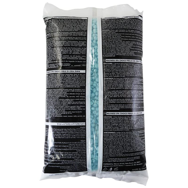 Waxness Aloe Vera Hard Wax Beads for Sensitive Skin 2.2 lb / 1 kg