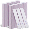 150 Pcs Double Sided Nail Files 100/180 Grit Manicure Set - Thick Handle