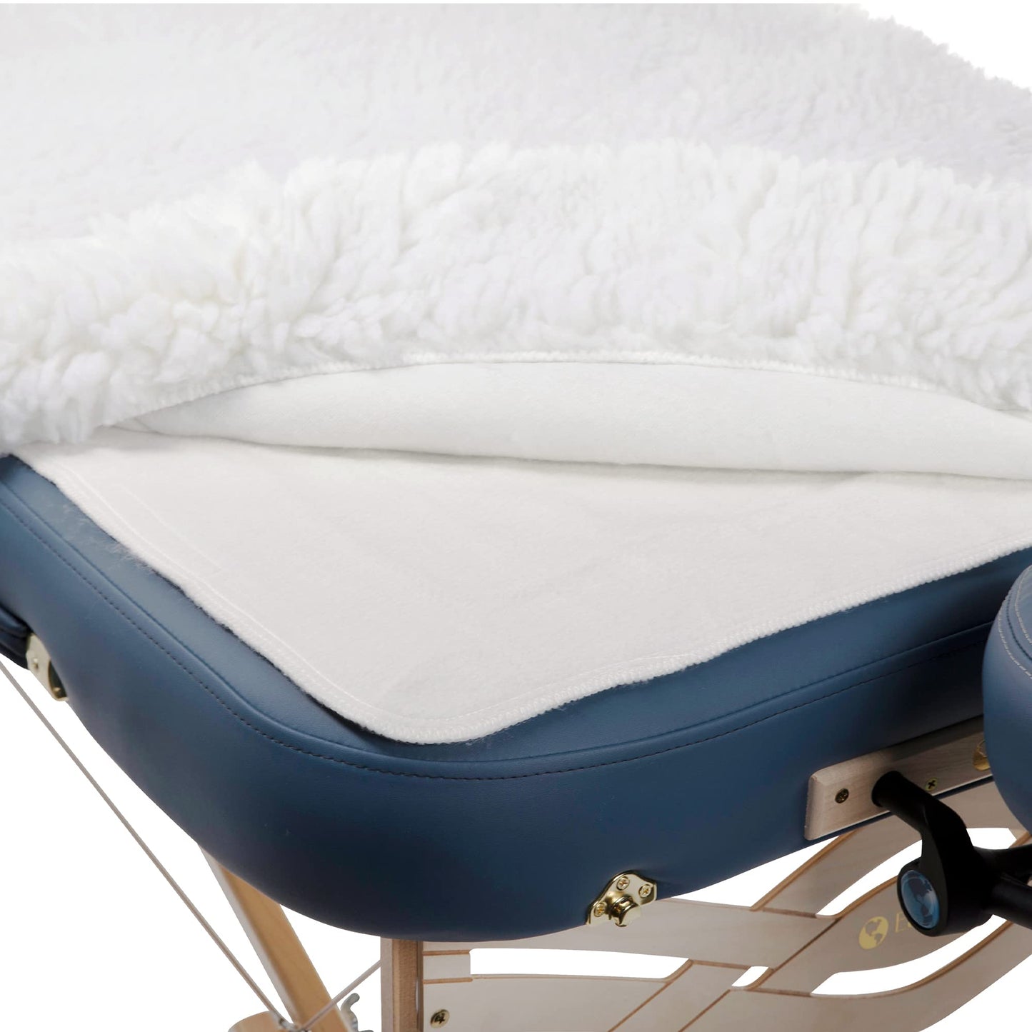 EARTHLITE DLX Fleece Massage Table Warmer & Fleece Pad – Washable, Digital, Up to 135F, Auto Shut-Off (1” Fleece)