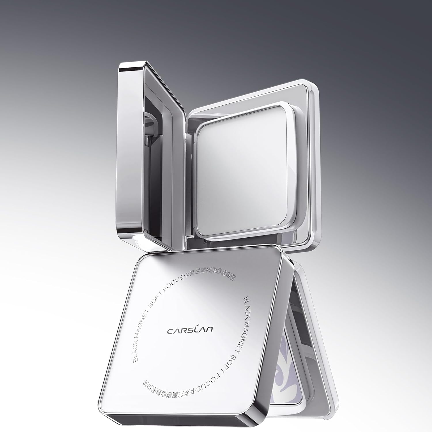 CARSLAN 2.0 Waterproof Translucent Setting Powder - Long-Lasting Oil Control Compact Makeup for Oily Skin, 0.28oz