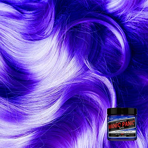 Semi Permanent Blue Violet Hair Dye 4oz - Vibrant, Long-Lasting Color - 2 Pack