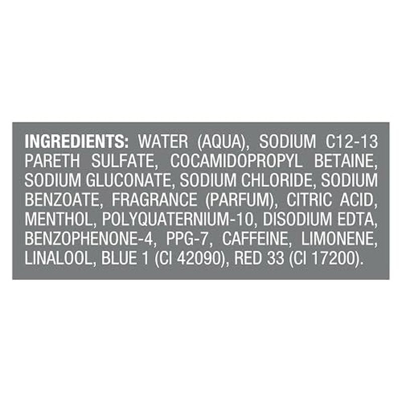 DOVE MEN + CARE Shampoo 1 ct Cooling Relief for Instantly Cools Scalp, with Icy Menthol, 18 FL OZ (Pack of 2)