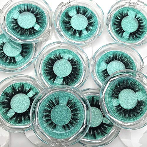 False Mink Eyelashes 3D Siberian Fur Natural Daily Style 10 Pairs