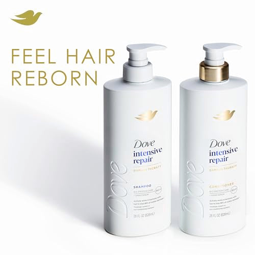 Dove Intensive Repair Conditioner for Damaged Hair & Breakage 28oz Pack of 4 - Fragranced