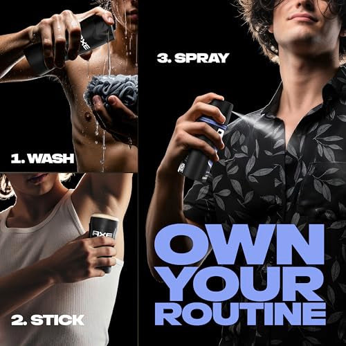 Men's Body Spray 4 Pack - Fresh Scent, 48-Hour Odor Protection