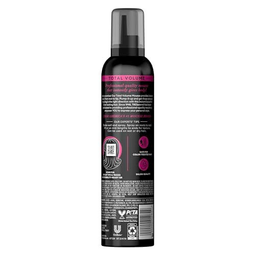 TRESemm? Plumping Mousse | Total Volume | 24H Lift | 10.5 oz | Pack of 2