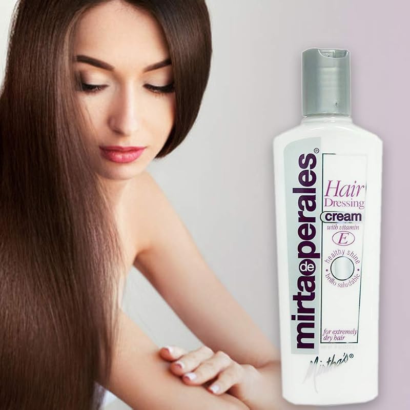 Mirta de Perales Cream Hairdressing with Vitamin E – 8 oz (Pack of 3)