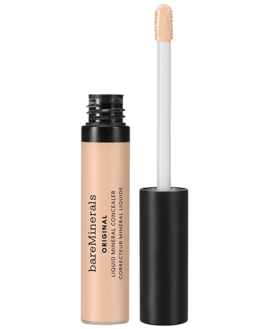 bareMinerals Original Liquid Mineral Concealer, Brightening Dark Circle Eye Concealer, Reduces Look of Fine Lines, Buildable Coverage, Vegan