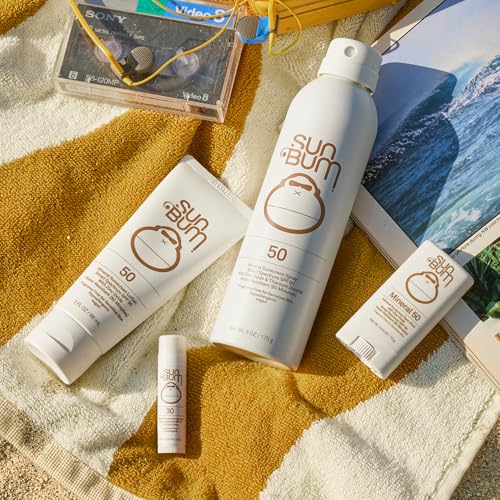 Sun Bum Mineral SPF 50 Sunscreen Lotion - Vegan, Hawaii, 1 Fl Oz, 2 Pack