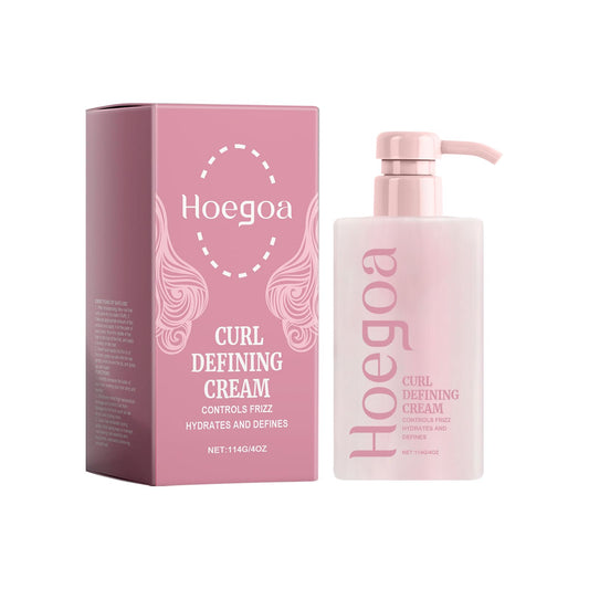 Curl Defining Cream, Curl Cream for Curly Hair Anti Frizz,Moisturizing, Smoothing for Curly & Wavy Hair(1PC)