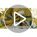 Flower Branch Boho Throw Blanket for Couch Bed - 91x98 Inches, Soft Cotton