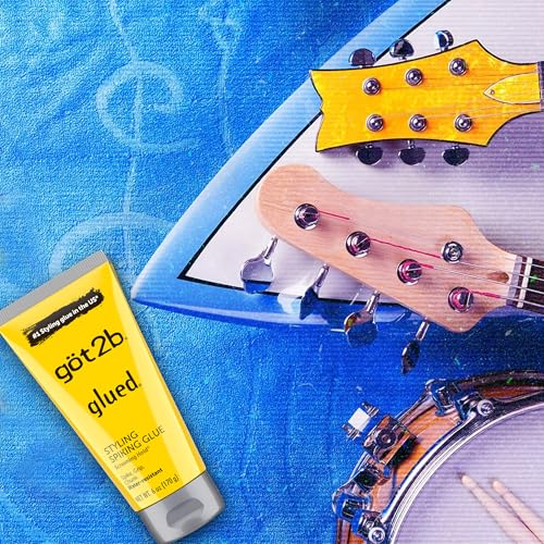 Got2b Glued Styling Spiking Hair Gel, 1.25 oz (Pack of 24)