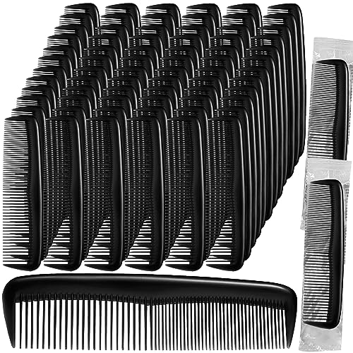 Bulk Hair Combs Set - 200 Individually Wrapped Pocket & Travel Comb