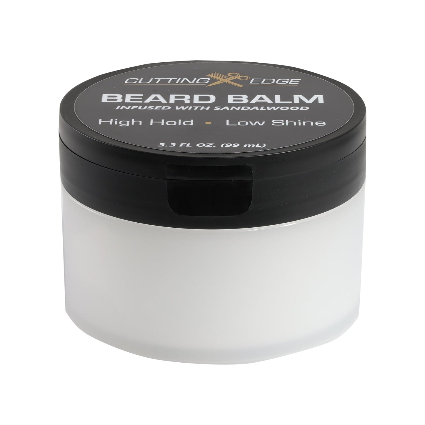 Cutting Edge Heated Beard Straightener Brush for Men, Includes Beard Oil & Beard Balm, Ceramic Heated Brush, Auto Shutoff, Beard Straightening Hot Comb Tool for Men