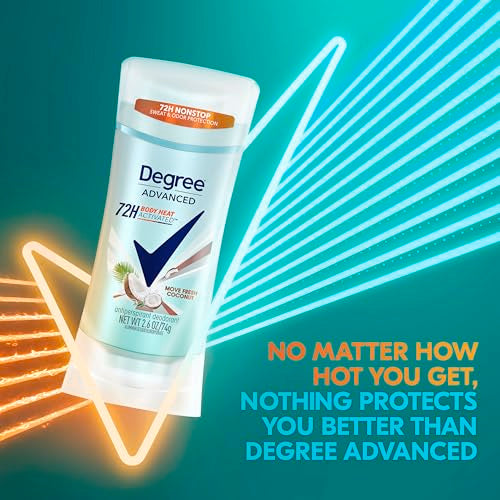 Degree Coconut & Hibiscus Antiperspirant Deodorant 72-Hour Freshness for Women