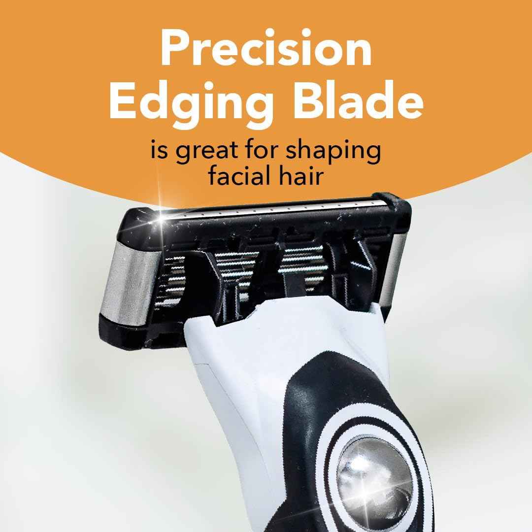 BIC Flex 5 Refillable Men's 5 Blade Razors, Holiday Grooming for a Smooth Shave, 1 Handle and 12 Cartridges-Pack, Stocking Stuffers