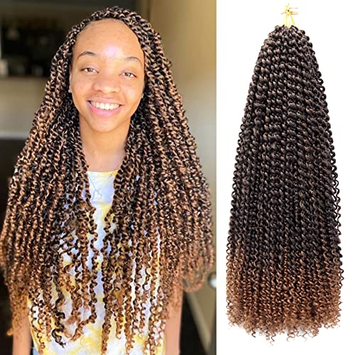 Dorsanee Passion Twist Hair 24 Inch - Pack of 7 Water Wave Crochet Braids