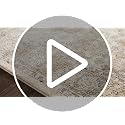 Loloi Teagan Denim and Pebble Area Rug 6'7" x 9'2" Rectangular - Modern Moroccan Style