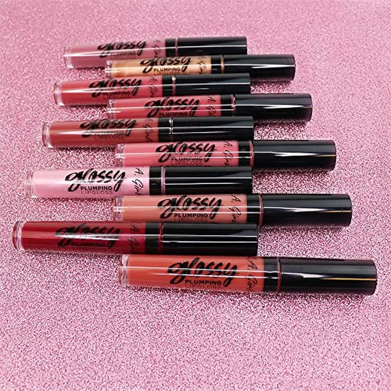 L.A. Girl Glossy Plumping Lipgloss, Fancy GLG925 (Pack of 2)