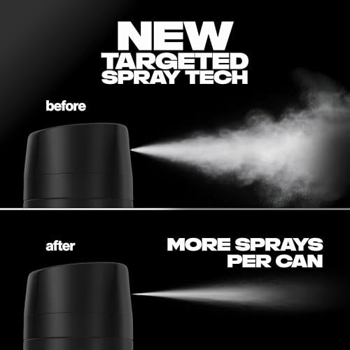 AXE Black Body Spray 4 Pack, 2.9 oz Each - 48 Hour Fresh Scent, Targeted Spray Technology