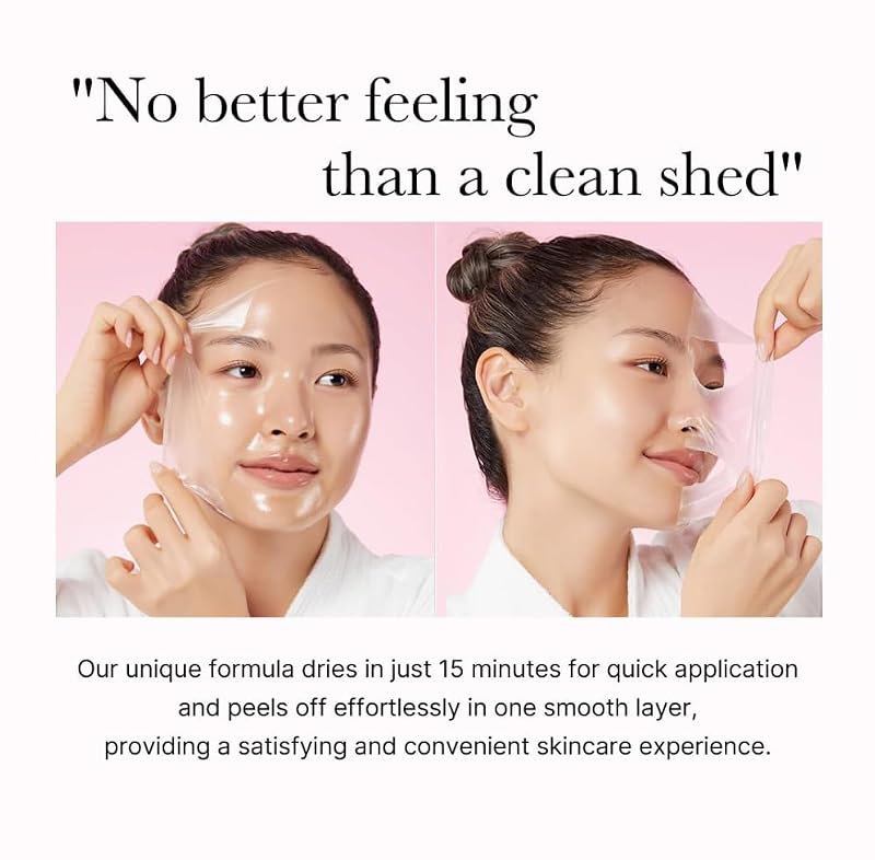 Viral Overnight Collagen & Turmeric Peel-Off Mask Duo - Hydrating & Brightening