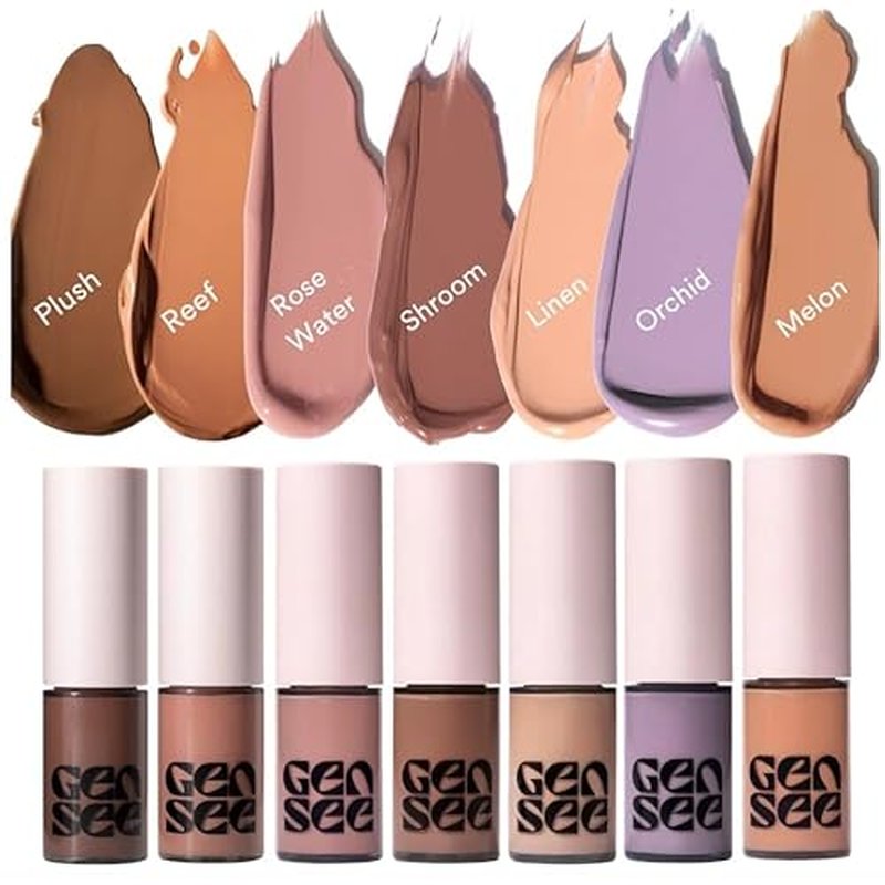Gen See Mixed Media Matte Liquid Eyeshadow - ROSE WATER, 1 Count (Pack of 1)