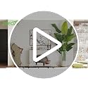 Artificial Bird of Paradise Tree 6.5Ft Tall Faux Tropical Plant with White Pot - Indoor Decor