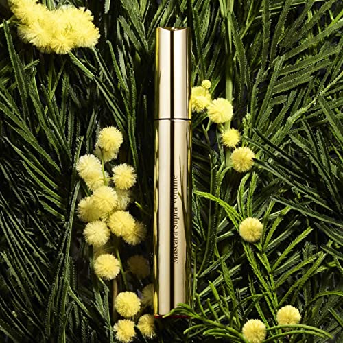 Clarins Supra Volume Mascara Intense Black 0.2 Fl Oz - Double Volume Effect, Clump-Free & Long-Wearing