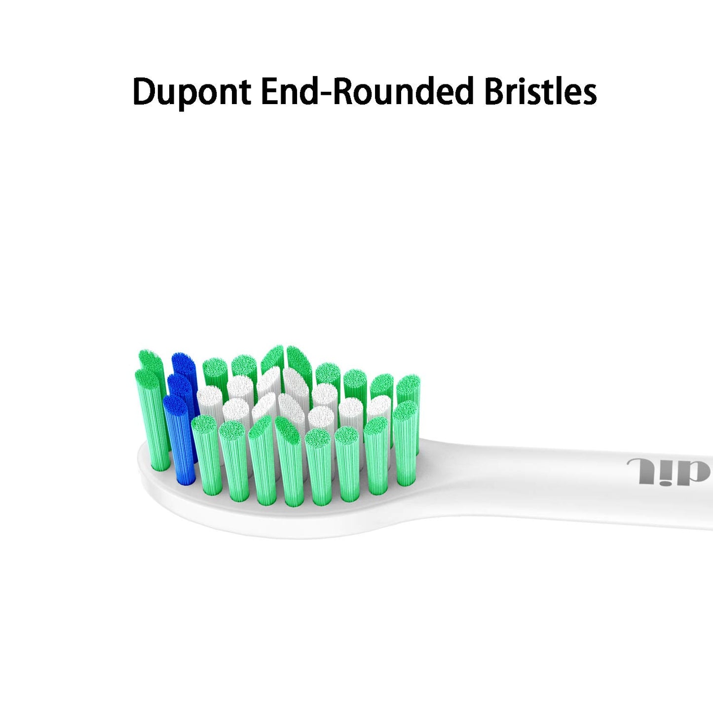 Jibitee Replacement Brush Heads Compatible with Philips Sonicare E-Series HX7022/66, fit Screw-On Electric Toothbrush Handles, 6 Pack