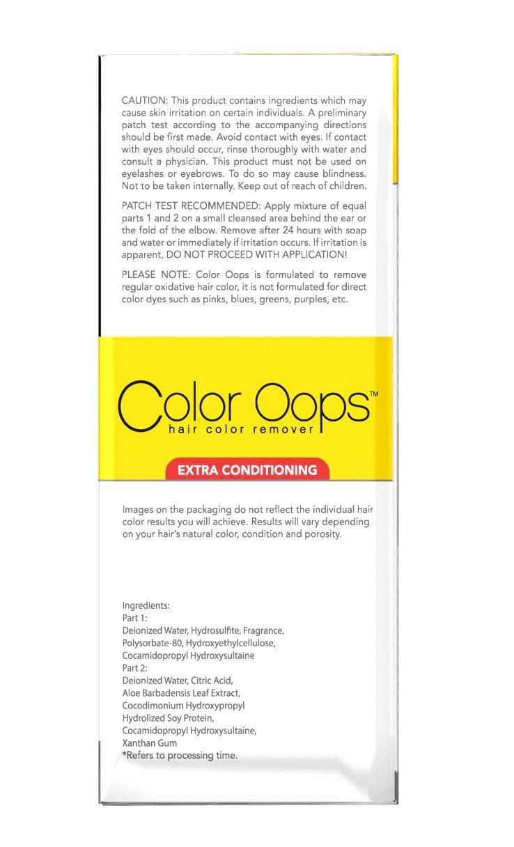 Color Oops Hair Color Remover Extra Conditioning 4oz. (Pack of 2)