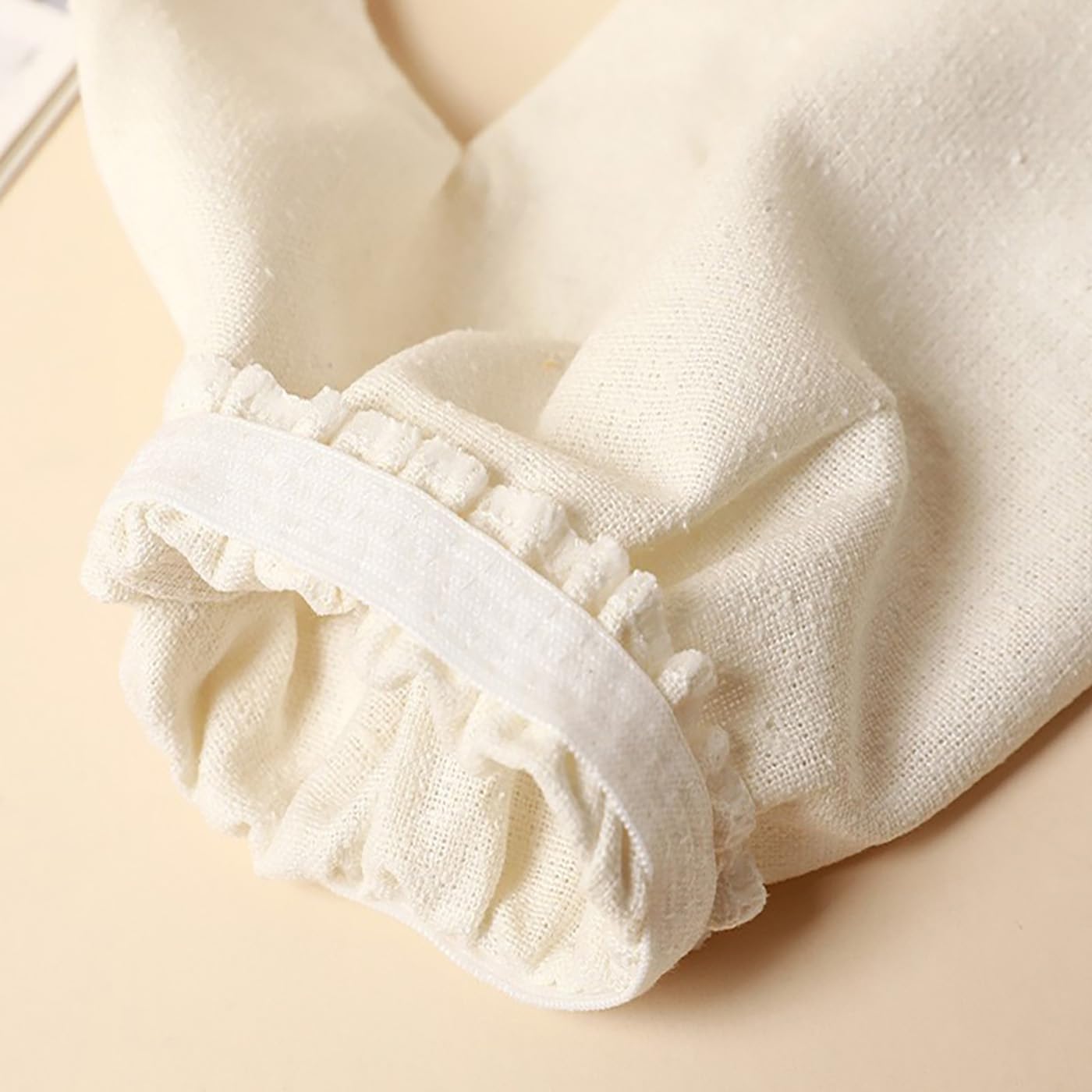 Glove Raw Silk, Gloves Exfoliating and Whitening for Women, Unclog Pores (2pair)