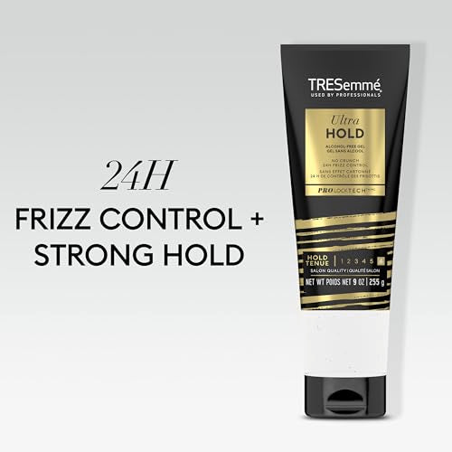 TRESemm? Gel Ultra Hold for 24H Frizz Control, with Pro Lock Technology, 9 oz (Pack of 2)