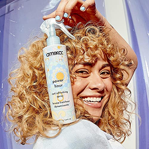 Amika Power Hour Curl Refreshing Spray for Moisture & Frizz Control
