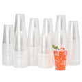 9 oz Plastic Cups, 2000 Pack – Clear Disposable Drinking Cups for Cold Beverages