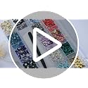 Tatiwoo S2 3800 Pcs Colorful Rhinestones for Nails Multi-Shaped & Sized Nail Art Crystals