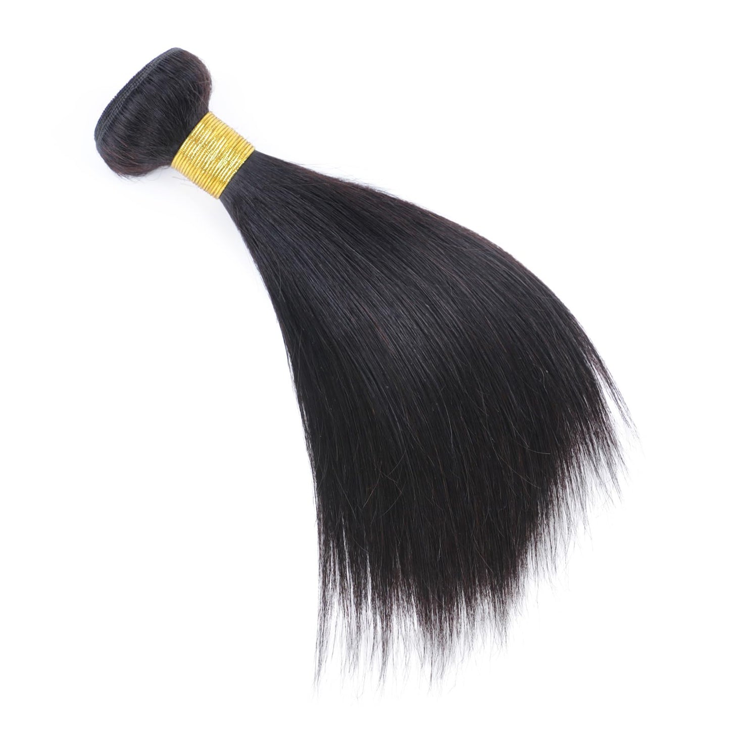 Huarisi Brazilian Virgin Human Hair Bundles 100% Unprocessed Straight Human Hair 10 Inch Bundles Natural Color Straight Hair One Bundle 100g