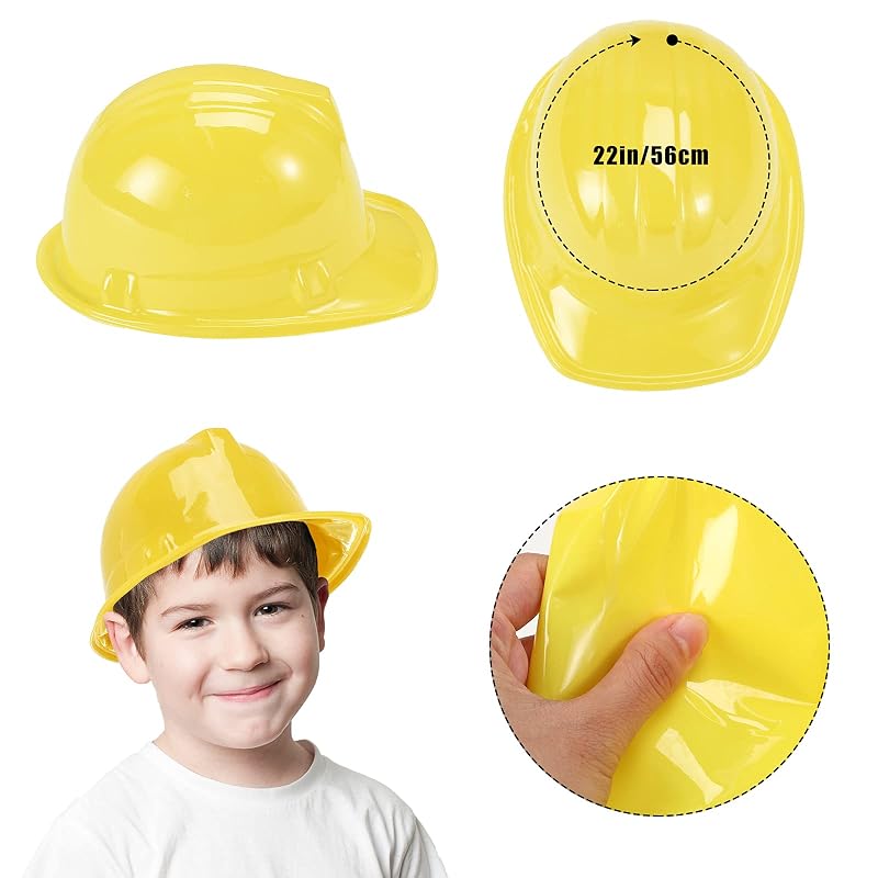 Variation of THIS listing: 200 Pcs Yellow Kids Construction Hats Party Bulk