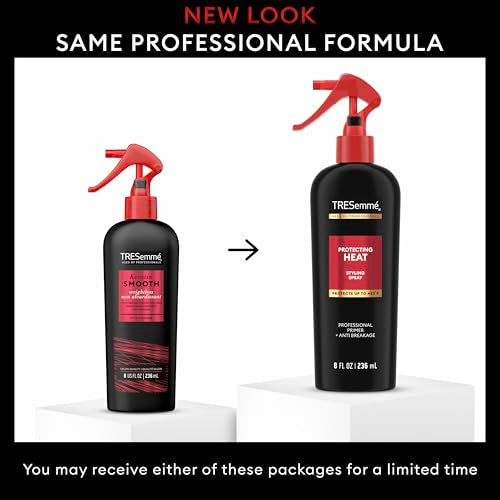 TRESemm? Styling Spray Protecting Heat for Taming Frizz & Reducing Breakage, with Protection up to 450¡Æ, 8 Fl Oz