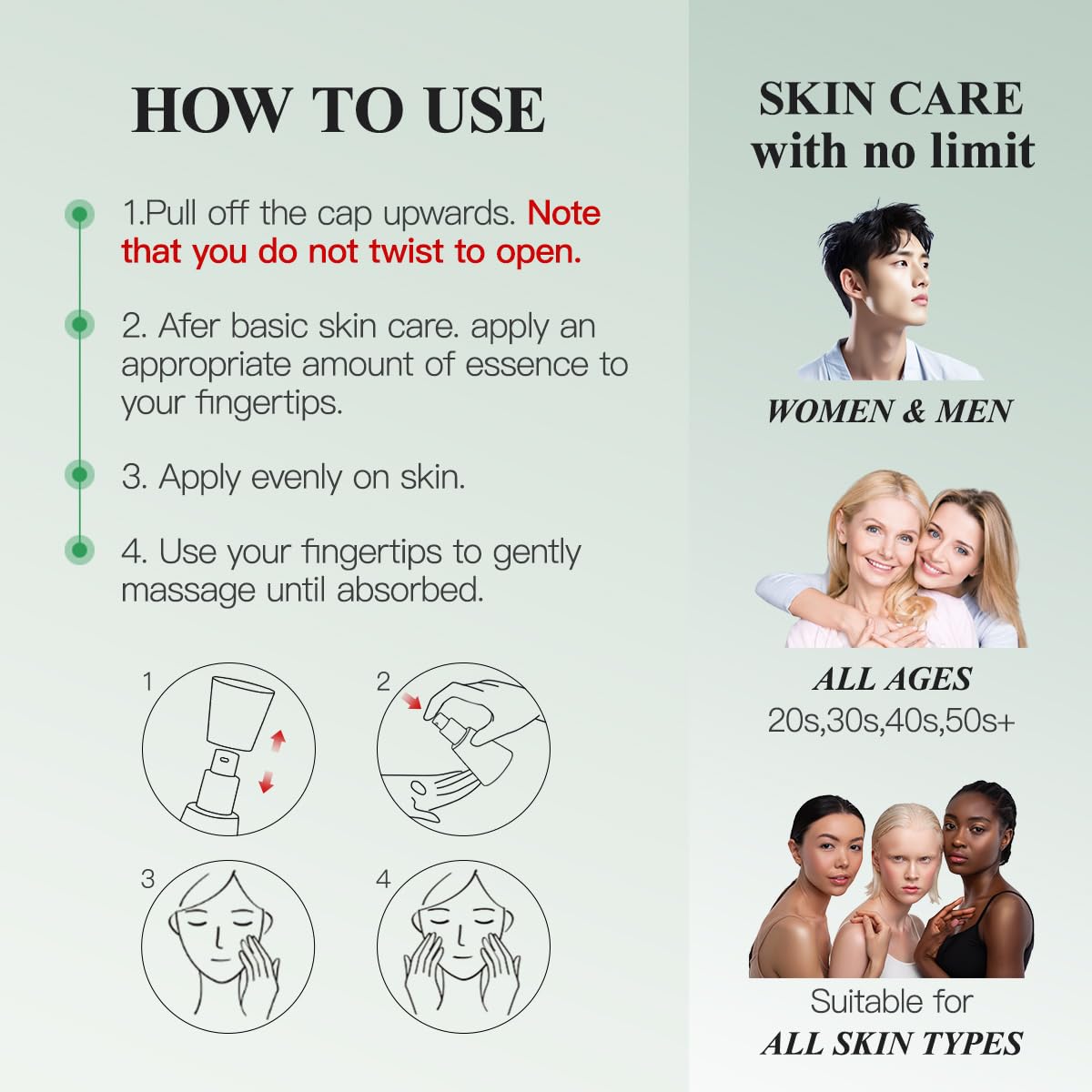 HKH Madagascar Centella Ampoule Serum - Soothing Acne Prone, Sensitive Skin Relief, Calming, Barrier Repair & Intense Hydration, 5X Centella Asiatica (Cica), 5X Ceramides, 8X Hyaluronic Acid, 30ml