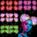 LED Cat Ears Headband Light Up Costume Accessory - Bright Color Variation